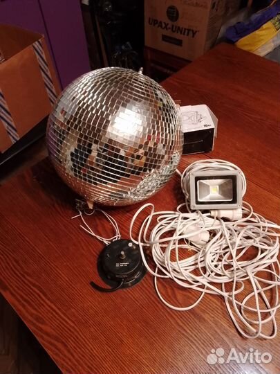 Диско шар зеркальный