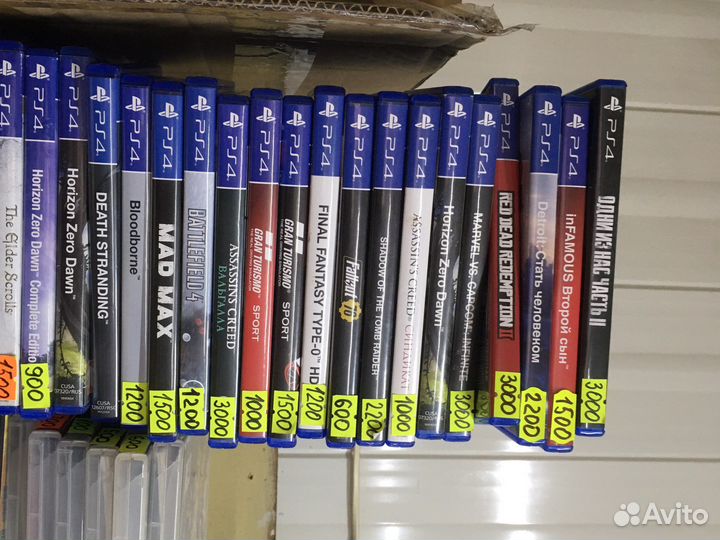 PS3, PS4, xbox 360, one, vita диски лицензия цены