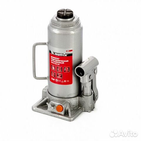 Домкрат гидравлический бутылочный 10 Тонн (Matrix)