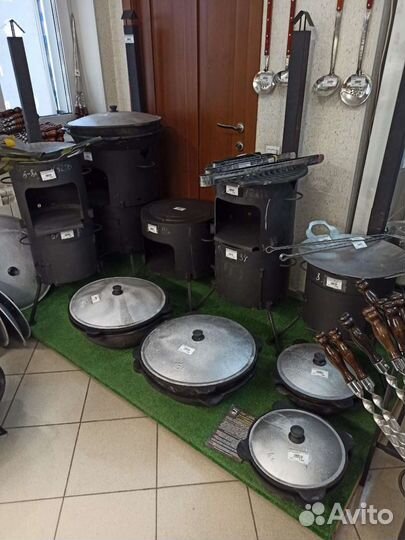 Печь под казан 410мм (под казан 16л) без трубы