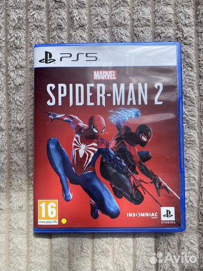 Человек паук 2 ps5 диск