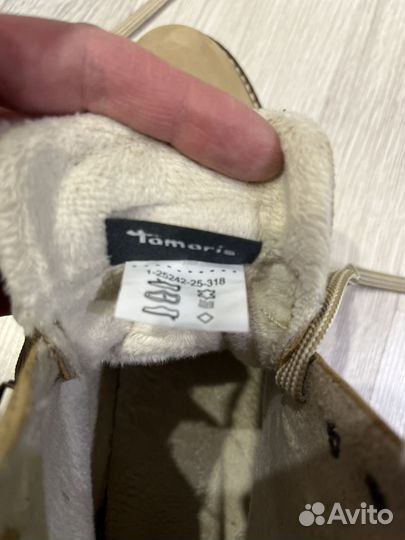 Ботинки tamaris р 38