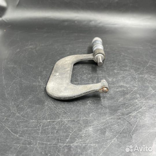 Микрометр измерительный прибор металлический ретро