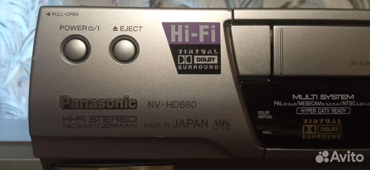 Видеомагнитофон Panasonic 680 Hi-Fi