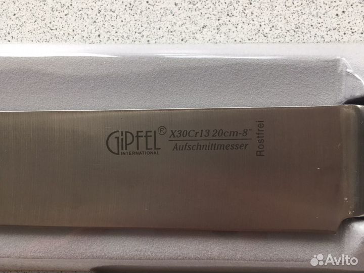 Новый нож разделочный Gipfel