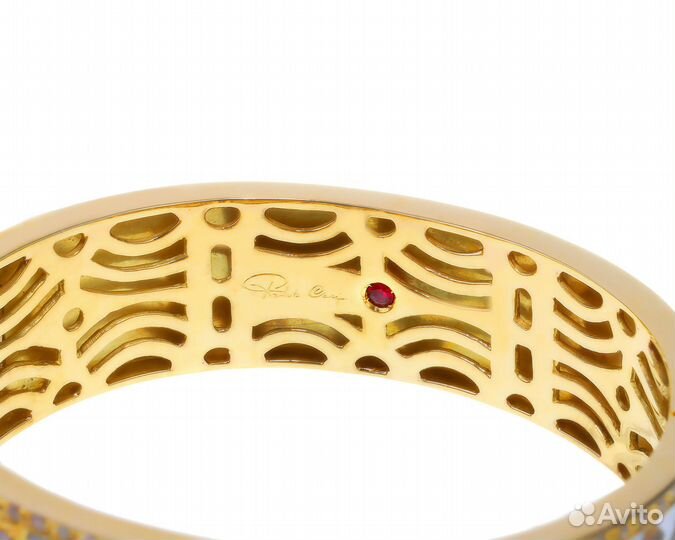 Золотой браслет с перламутром Roberto Coin