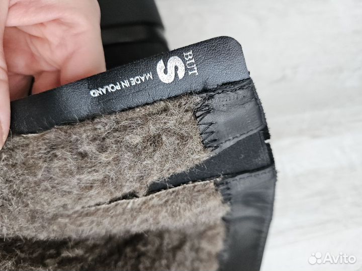 Сапоги зимние 40 нат нубук