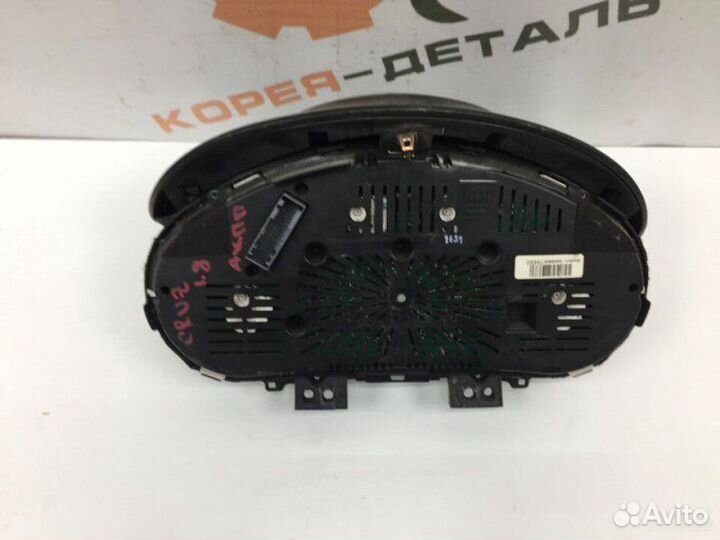 Панель приборов Chevrolet Cruze