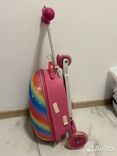 Детский чемодан - самокат