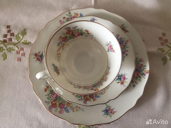 Чайная пара мануфактура Krautheim & Adelberg Герма