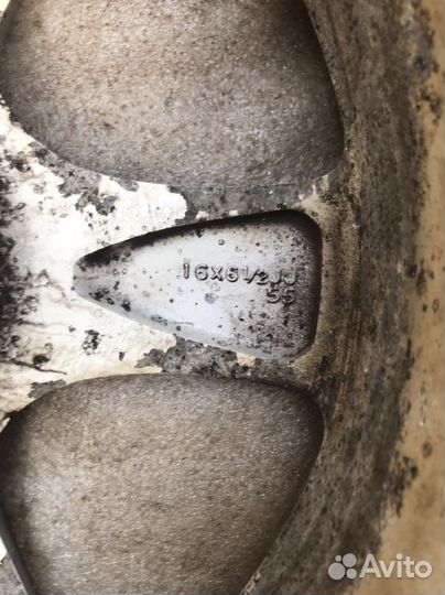 Оригинальные диски subaru r16