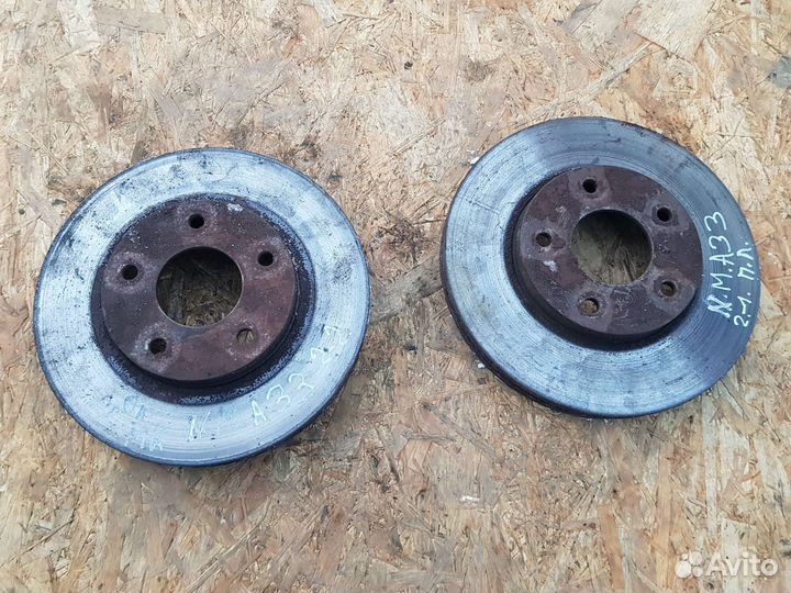 Диск тормозной Nissan Maxima Cefiro A33