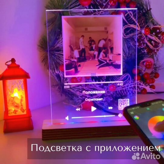 Рамка с живым фото