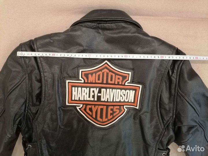 Мото куртка кожаная