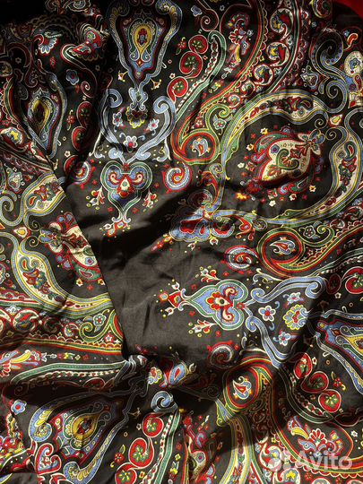 Шелковый платок с принтом