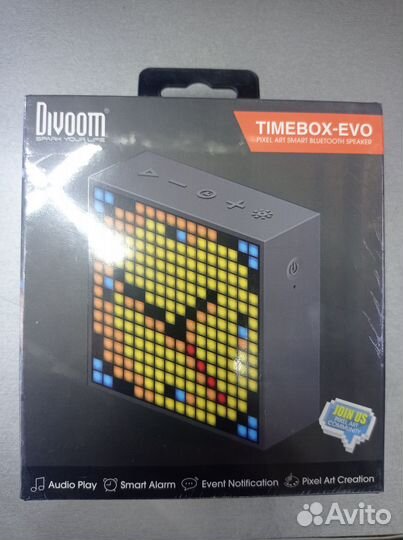 Bluetooth колонка с будильником