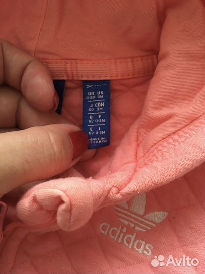 Спортивный костюм adidas для девочки 0-3 м