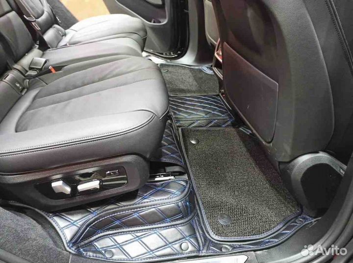 3D коврики из экокожи BMW X7 G07 2021
