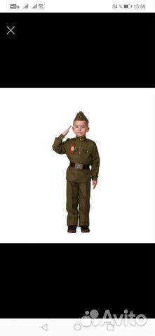 Костюм военный детские