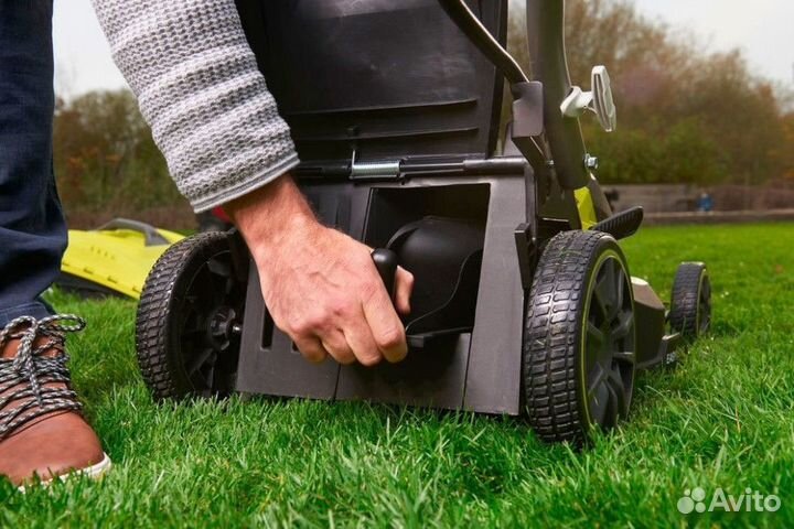 Колёсная газонокосилка Ryobi RY18LMX37A-150 (с АКБ