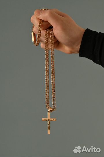 Цепь золотая 585 Бисмарк