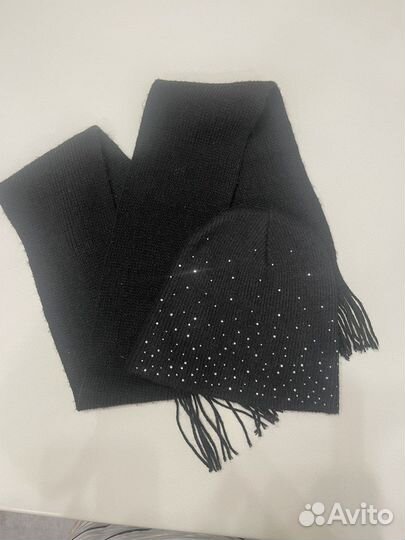 Детский комплект шарф и шапка