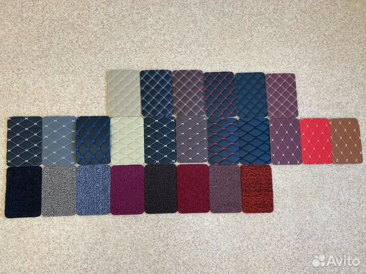 Ленд Крузер 200 ковер из эко-кожи в багажник Y3DZ1