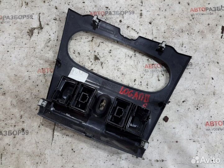 Накладка блока отопителя Renault Logan 2