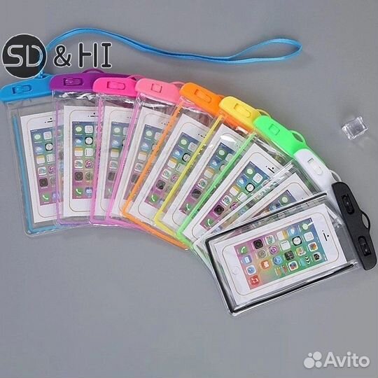 Прозрачный водонепроницаемый чехол сумка