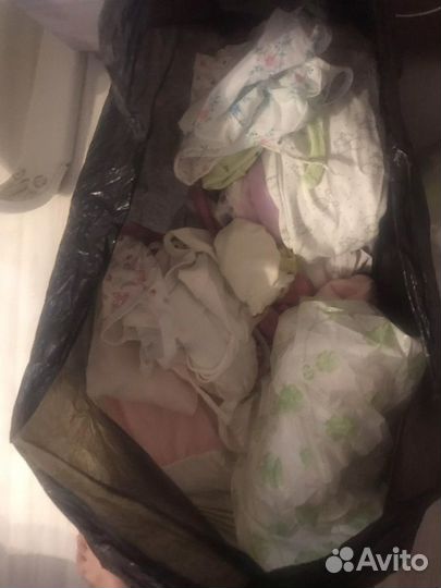 Детские вещи на девочку пакетом