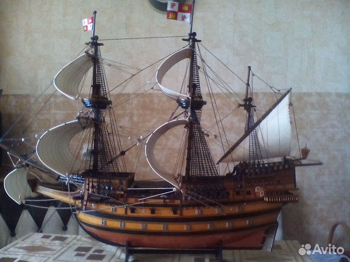 Корабль ручной работы «Сан Мартин»