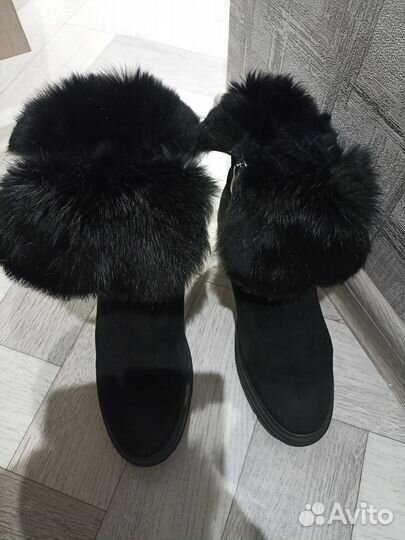 Ботинки женские зимние 39 размера бу
