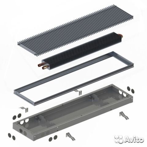 Встраиваемые конвекторы отопления