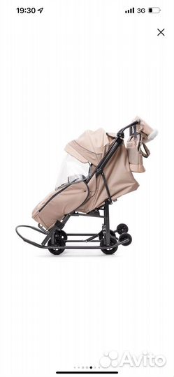 Санки коляска pikate deluxe