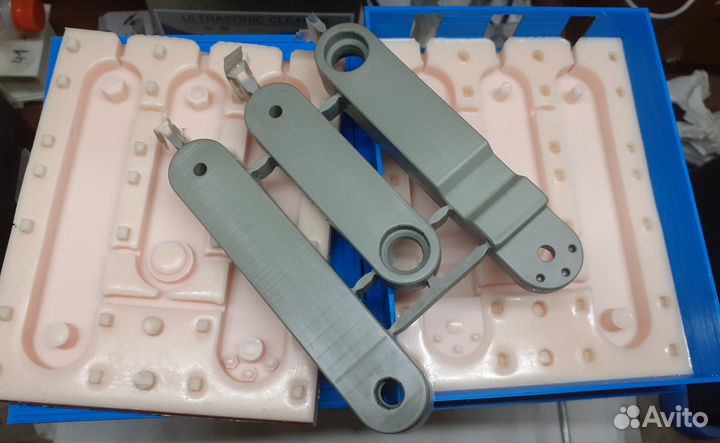 Литье пластика, копирование в силиконовые формы