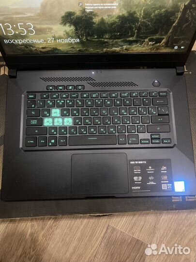 Ноутбук Asus TUF dash F15 3060 Ti