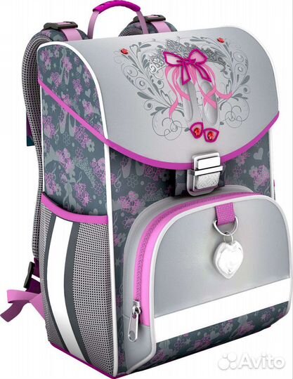 Рюкзак для девочки Erich Krause лёгкий ортопедичес