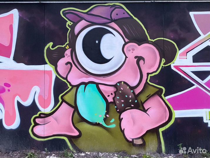 Художественное оформление, граффити оформление