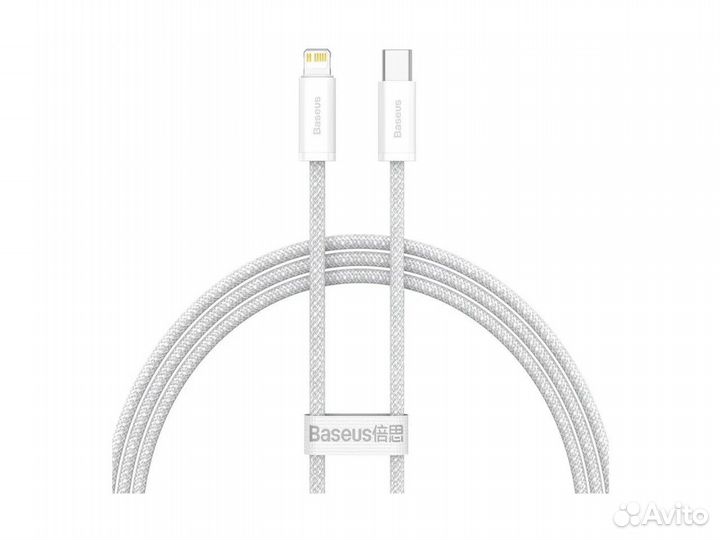 Кабель iPhone Baseus 20W Type-C - Lightning 1м