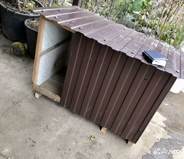 Будка теплая для большой собаки