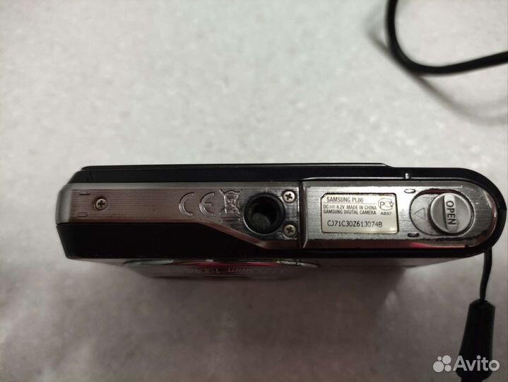 Компактный фотоаппарат samsung pl80