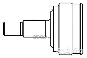 Шрус honda accord VII 2.0-2.4 03-08 нар. 823034