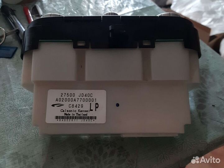 Блок управления климат-контролем Nissan Qashqai 1