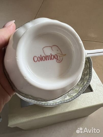 Чайная пара фарфор Colombo