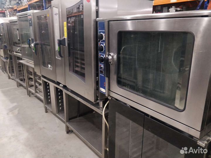 Пароконвектоматы б/у в ассортименте