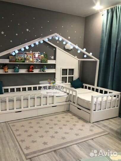 Кровать домик