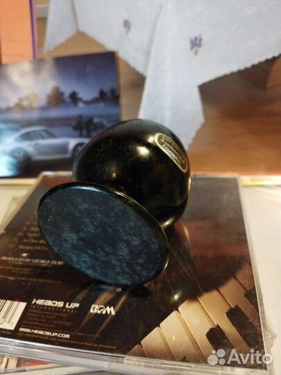 Рюмка из черной яшмы, ГДР, коллекционная, 70-е