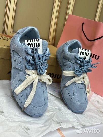 New balance/MIU MIU коллаборация кроссовки женские