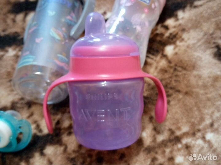 Бутылочки, ниблер, пустышки