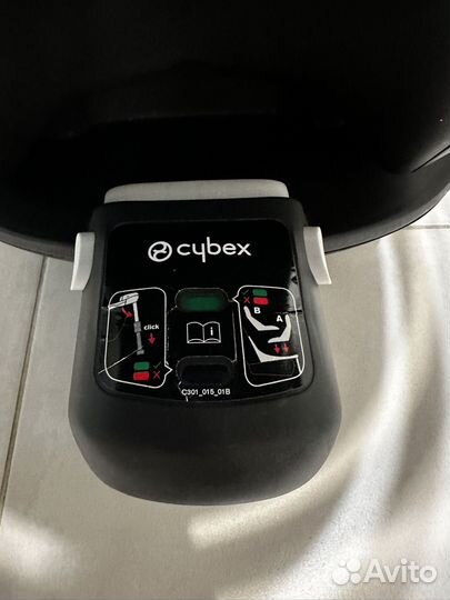 Автолюлька cybex aton m i-size с базой isofix